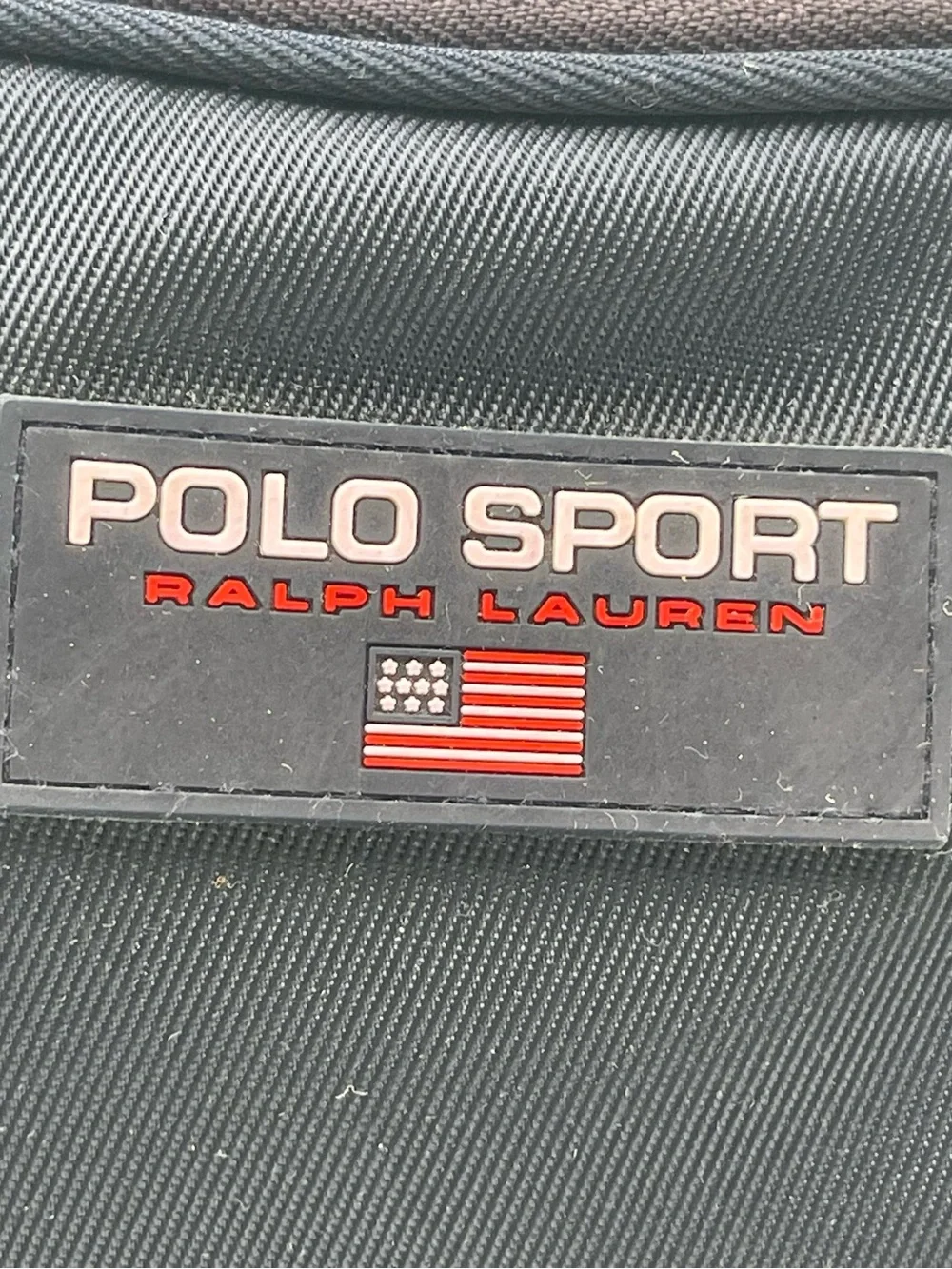 Vintage 90s Polo Sport Ralph Lauren Small Mini Backpack Navy Logo Preppy USA
